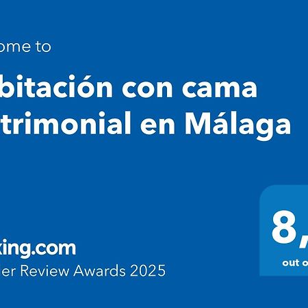 Habitacion Con Cama Matrimonial En Málaga Extérieur photo